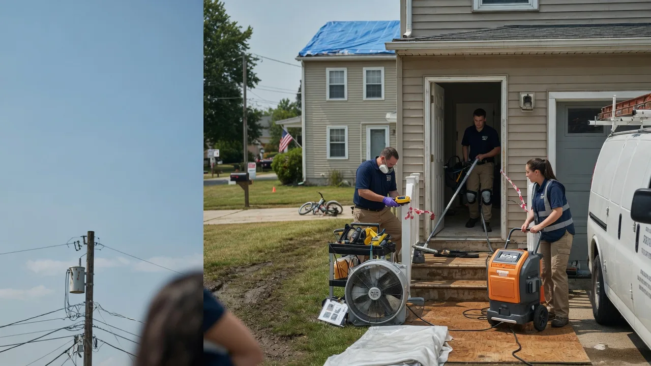 Water Damage Repair in Clarington, PA near me
